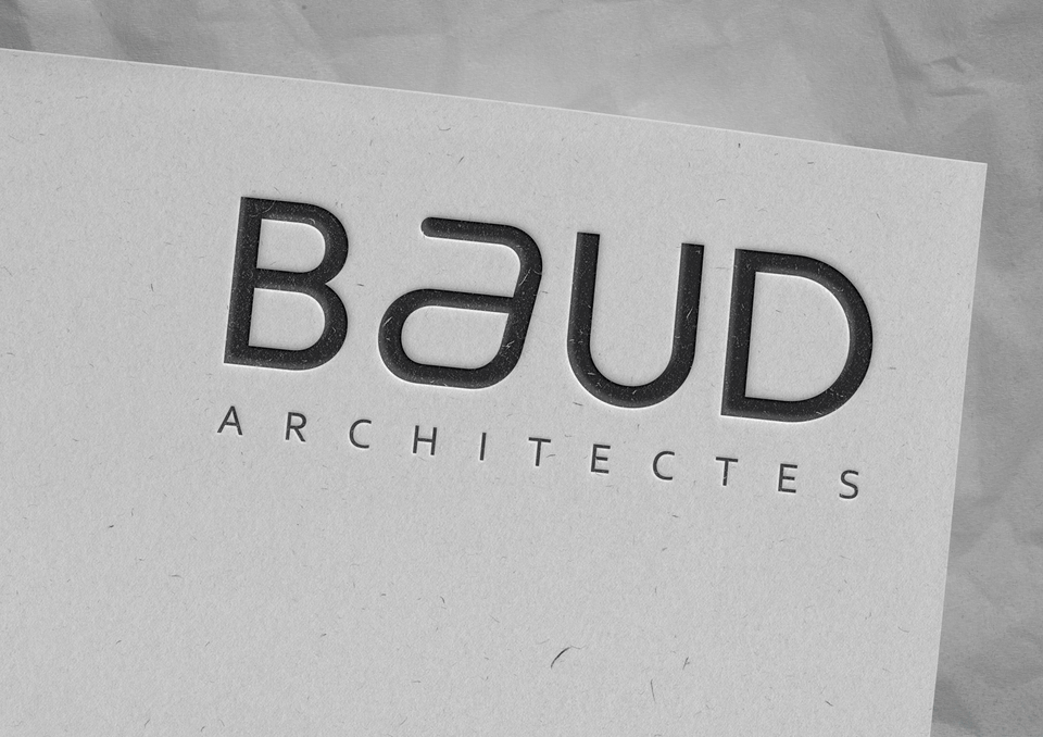 Baud Architects — Logo mockup